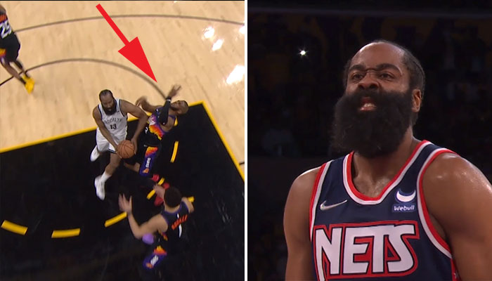 James Harden auteur d'un vilain coup sur Chris Paul, les internautes s'amusent !