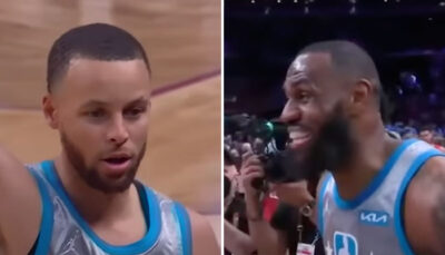 NBA – L’incroyable message de LeBron pour Steph Curry après sa perf’ !