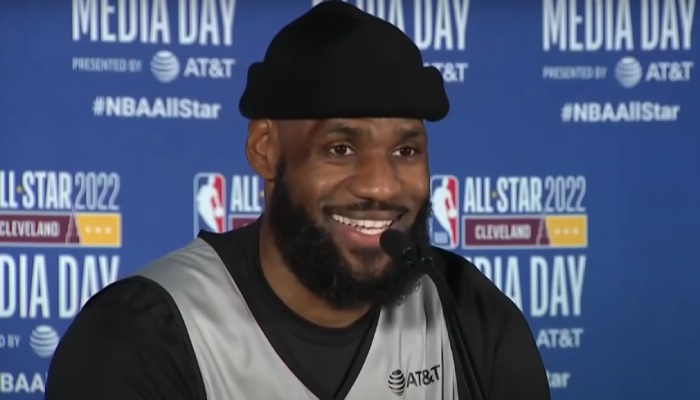 La superstar NBA des Los Angeles Lakers, LeBron James, a sérieusement adoubé un de ses pairs au All-Star Game lors de sa conférence de presse d'avant-match