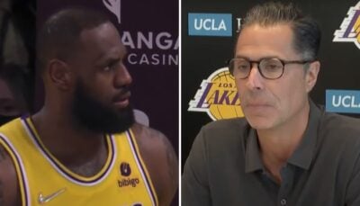 NBA – Le gros tacle de LeBron James envers le GM des Lakers ?!