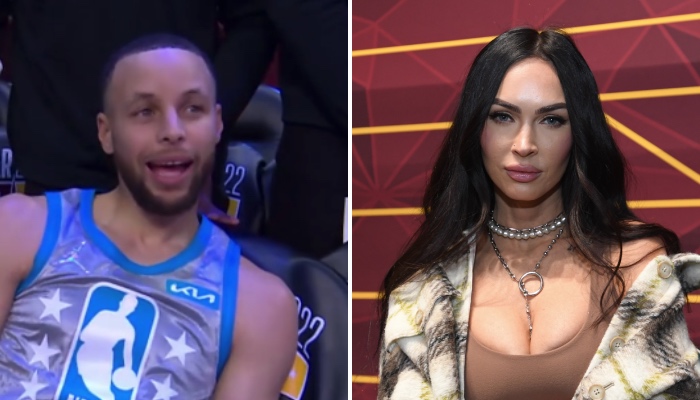 La superstar NBA des Golden State Warriors, Stephen Curry, a flambé lors du All-Star Game 2022 devant une flopée de stars présentes dans le public, dont la célèbre actrice Megan Fox