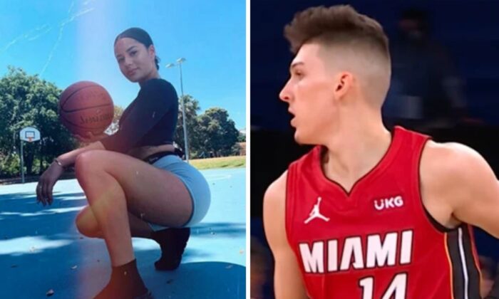 Katya Elise Henry et Tyler Herro