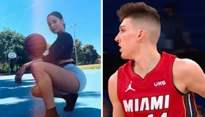 Katya Elise Henry et Tyler Herro