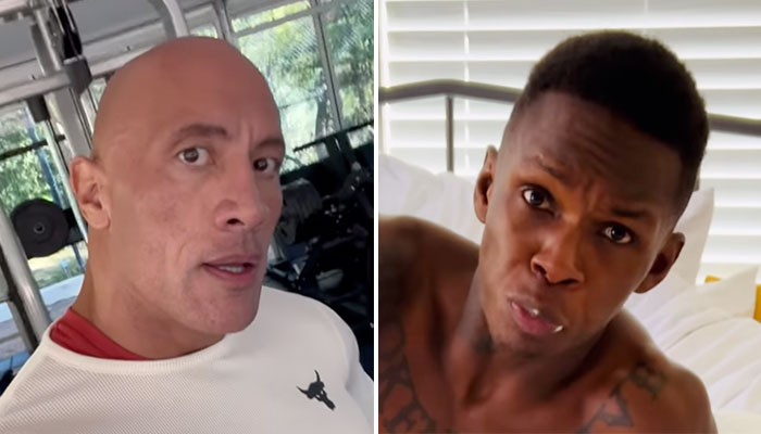 The Rock répond à Israel Adesanya après l'UFC 271