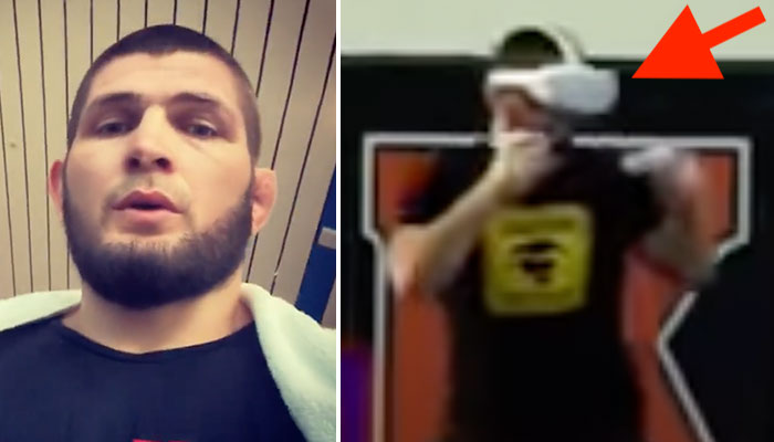 Khabib met KO max holloway dans le métavers