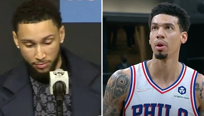 NBA Ben Simmons et Danny Green