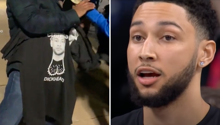 Ben Simmons a été humilié via un t shirt ce jeudi