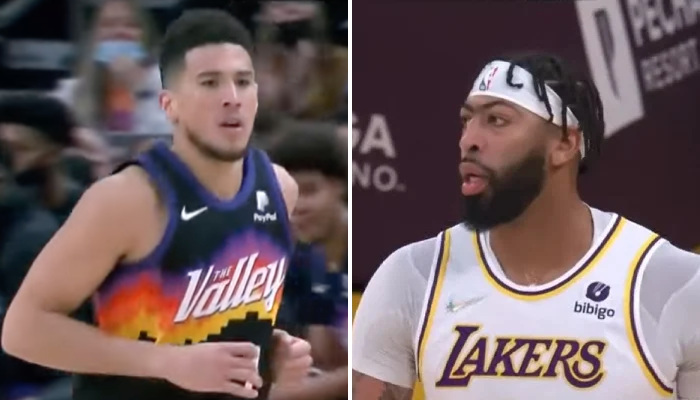 NBA Booker troll AD après Suns-Lakers