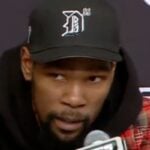 NBA – Kevin Durant lâche une punchline ultra-cash… puis rétro-pédale dans la foulée !