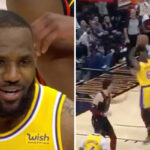 NBA – LeBron présente son tir unique, « le parachute »