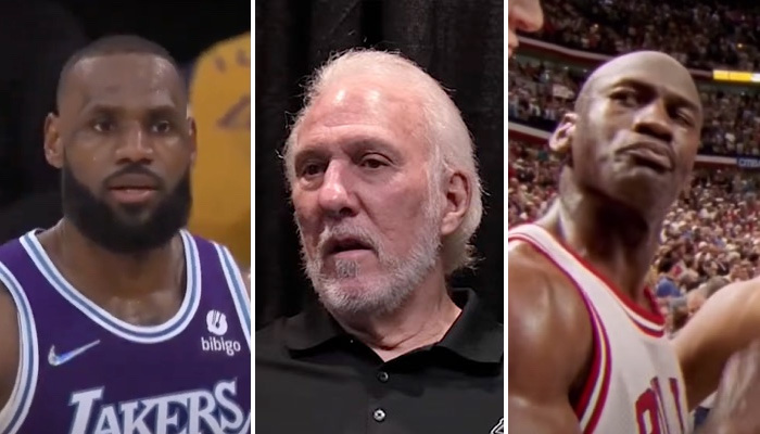 NBA Popovich compare LeBron et Jordan