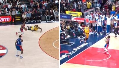 NBA – LeBron au sol, air ball : la séquence ridicule pendant Lakers – Wizards