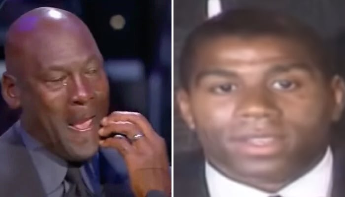 NBA Michael Jordan apprend que Magic a le sida