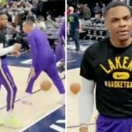 NBA – Russell Westbrook à deux doigts de tabasser un fan en plein échauffement !