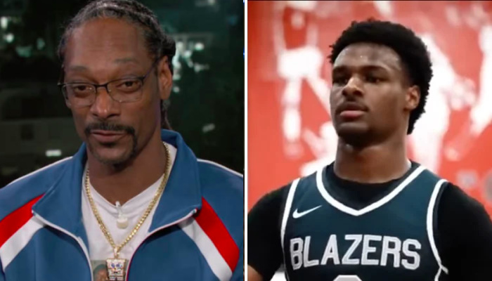 NBA Snoop Dogg et Bronny James