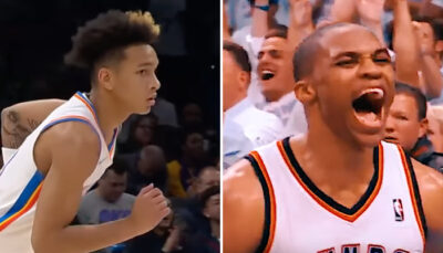 NBA – Une pépite du Thunder se déchaîne et lâche une perf jamais faite par Russell Westbrook !