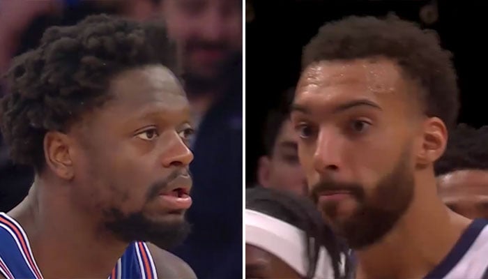 L'explication douteuse de Julius Randle après son accrochage avec Gobert !