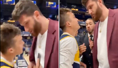 NBA – Nurkic disjoncte complet avec un fan… et dépasse les bornes ?!