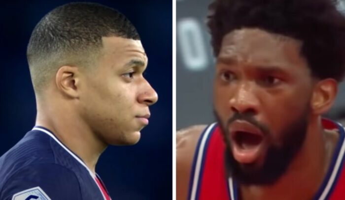 Kylian Mbappé et Joel Embiid