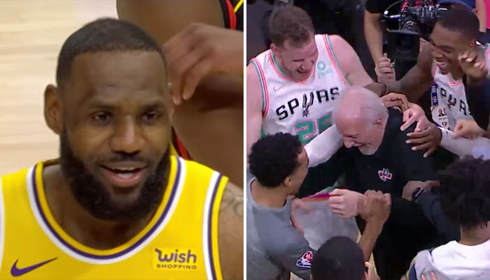 Gregg Popovich s'empare d'un record All-Time retentissant, LeBron s'enflamme !