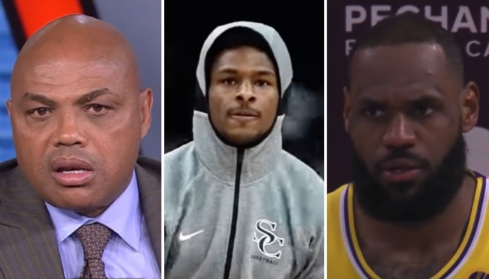 La légende NBA Charles Barkley s'en est pris aux Lakers en utilisant Bronny, le fils de LeBron James dans sa critique