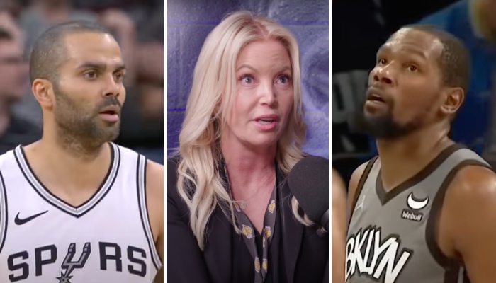 Los Angeles Lakers NBA owner Jeanie Buss has signed some very controversial tweets in the past, including about Tony Parker or Kevin Durant