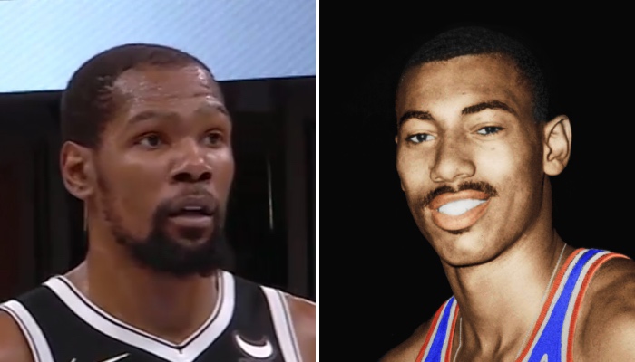 La superstar NBA des Brooklyn Nets, Kevin Durant, s'est exprimée au sujet du record de points mythique détenu par Wilt Chamberlain