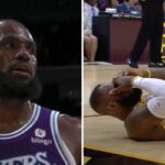 NBA – Le geste ultra-dangereux subi par LeBron cette nuit