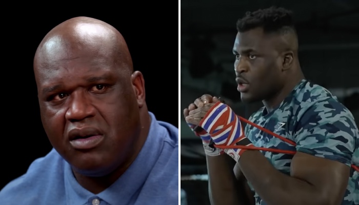 La légende NBA Shaquille O'Neal a révélé les 4 anciens joueurs avec lesquels il accepterait de se mesurer à des poids lourds de l'UFC, dont Francis Ngannou