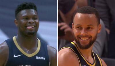 NBA – La sortie ultra-cash de Zion Williamson sur Steph Curry