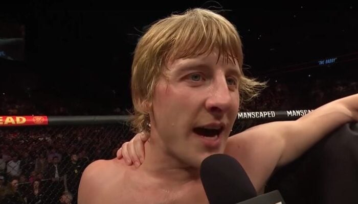 Paddy Pimblett à l'UFC