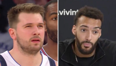 NBA – Luka Doncic fait son mea culpa avec Gobert, le Français donne sa version !