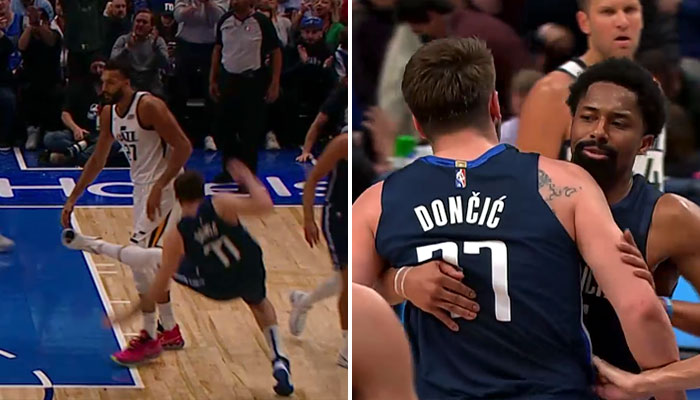 Ça chauffe entre Rudy Gobert et Luka Doncic, le Slovène fou de rage !