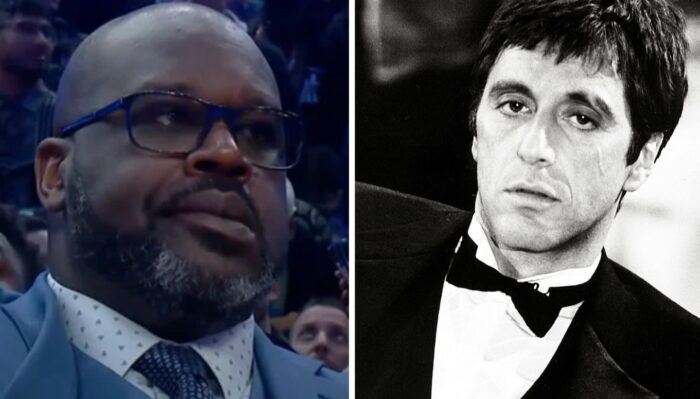 Shaquille O'Neal et Tony Montana