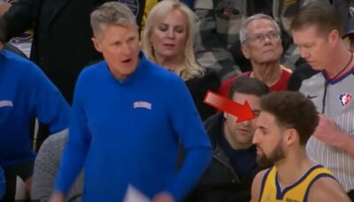 NBA – Steve Kerr passe une grosse soufflante à Klay Thompson en plein match !