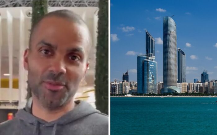 Tony Parker à Abu Dhabi