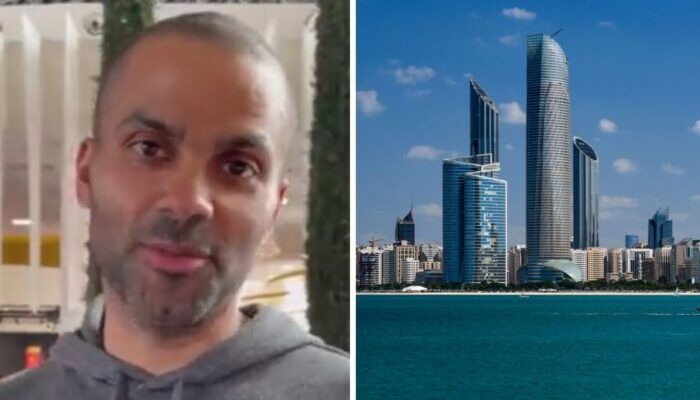 Tony Parker à Abu Dhabi