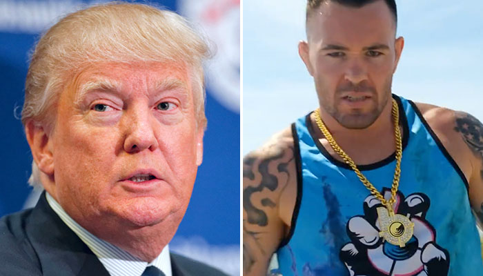 Donald Trump insulte Colby Covington avant l'UFC 272