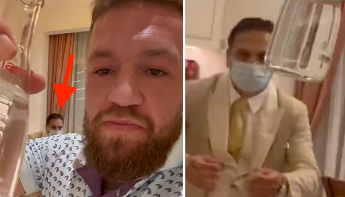 La vidéo polémique de Conor McGregor avec un serveur