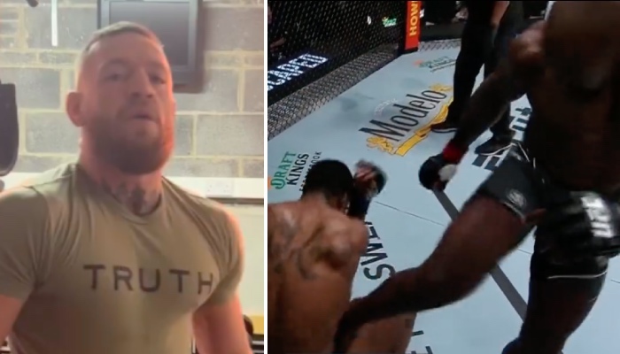 L'ancien champion UFC Conor McGregor a livré une grosse réaction en découvrant le coup de pied assassin asséné par Khalil Rountree à Karl Roberson lors de l'UFC Vegas 50