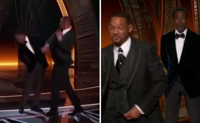 Will Smith frappe Chris Rock