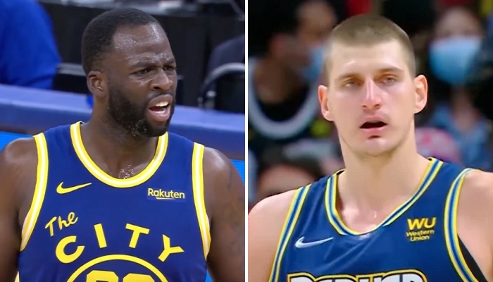 Draymond Green et Nikola Jokic