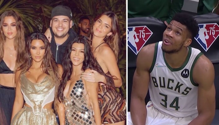 Giannis Antetokounmpo a été comparé à une Kardashian