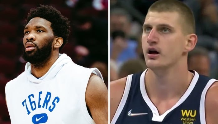 NBA Nikola Jokic et Joel Embiid