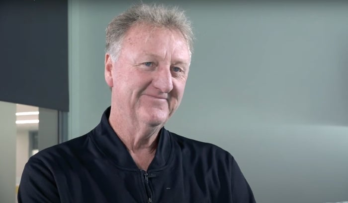 La légende NBA Larry Bird