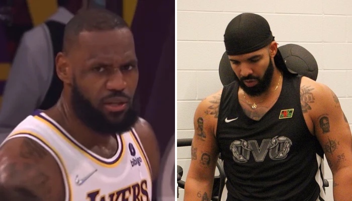LeBron James a oublié Drake de sa liste des meilleurs rappeurs basketteurs