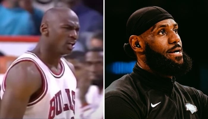 NBA Michael Jordan et LeBron James