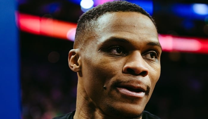 La superstar NBA Russell Westbrook