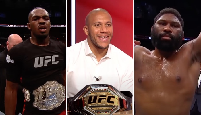 Jon Jones, Ciryl Gane et Curtis Blaydes sont trois prétendants au titre poids lourds à l'UFC