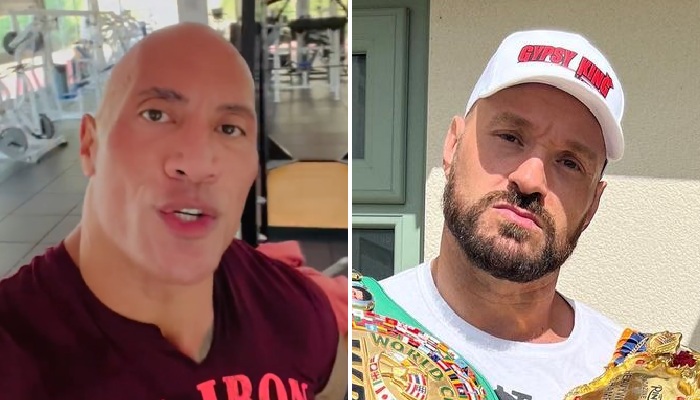 Dwayne Johnson, aka The Rock, s'est adressé à Tyson Fury après sa victoire sur TKO face à Dillian Whyte